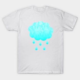 Cloud and raindrops T-Shirt